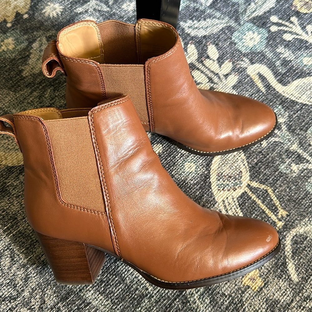 JCrew ankle booties size 8